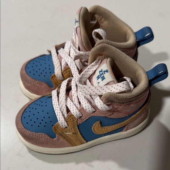 Nike Other - Nike Kids Pink and Blue Sneakers US 5C